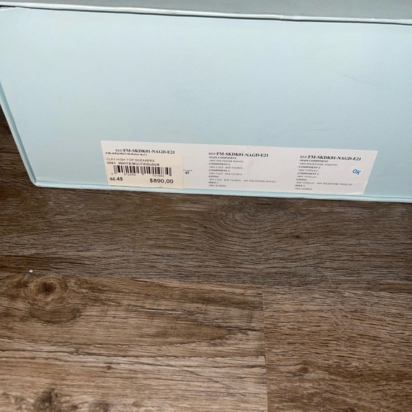 Men’s high top Lanvin Sneakers and Lanvin Hat. - Picture 8 of 11